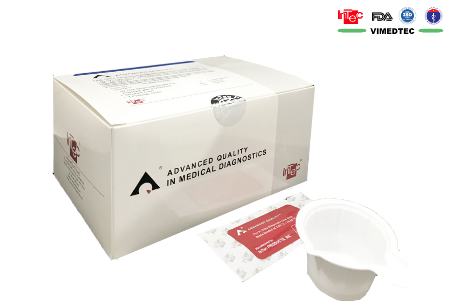 Bộ test nhanh Morphine bao gồm 1 kit test và 1 cốc đựng mẫu